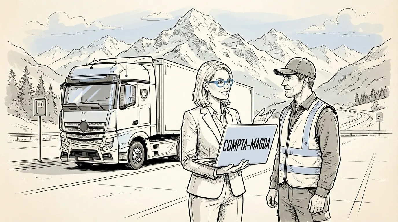 COMPTA-MAGDA accompagne les chauffeurs routiers