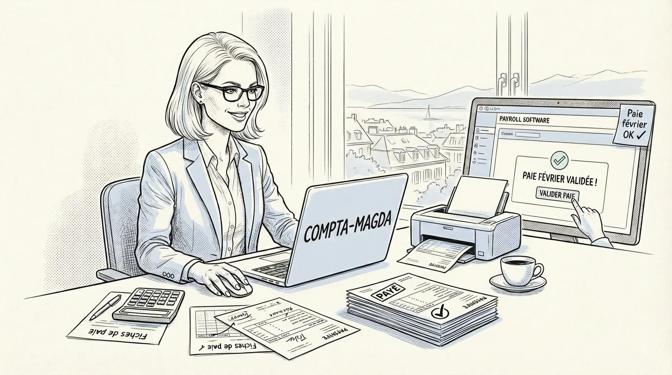 Chaque mois,sans erreur