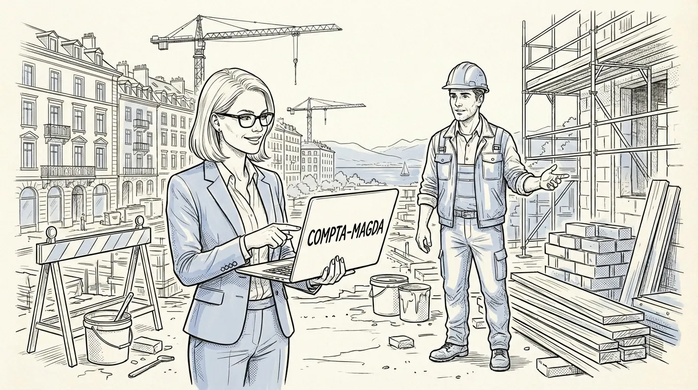 COMPTA-MAGDA accompagne le secteur du bâtiment