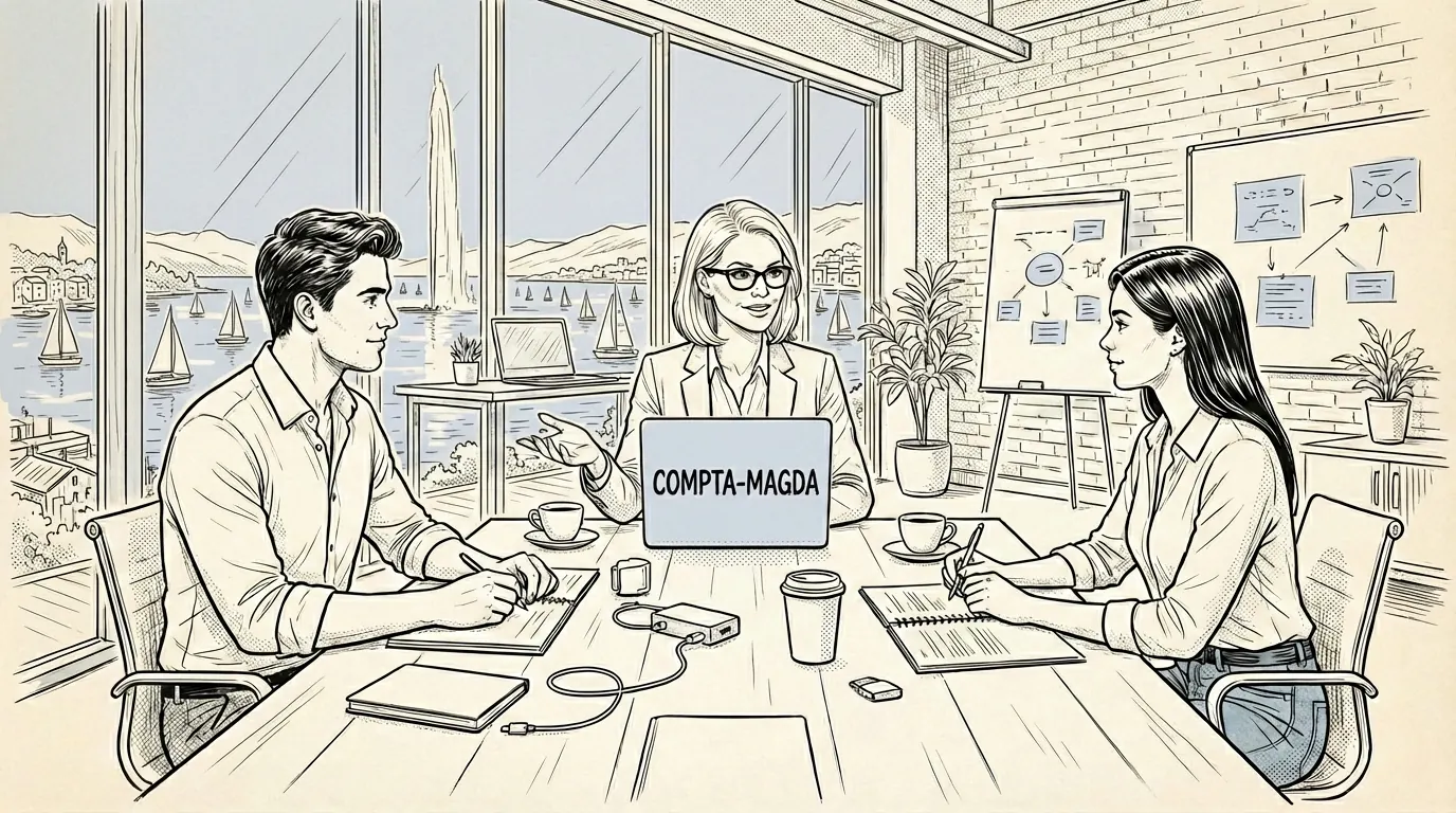 COMPTA-MAGDA accompagne les startups à Genève